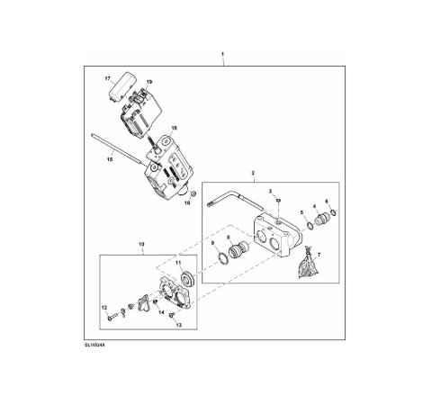 AL213391 Gniazdo hydrauliki...