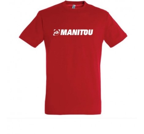 Koszulka czerwona z białym...