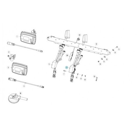 R2055580 Wiązka przewodów Kuhn
