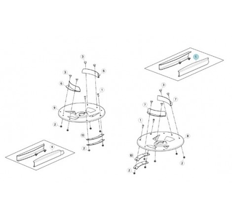R4087068 Łopatki Kuhn