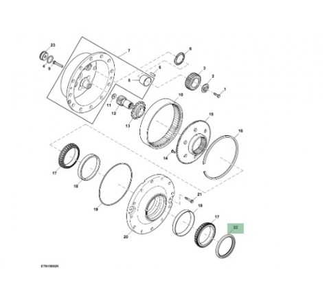 JXRE590718 Uszczelniacz