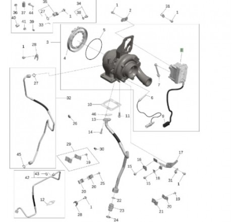 DZ126616 Aktuator turbiny...