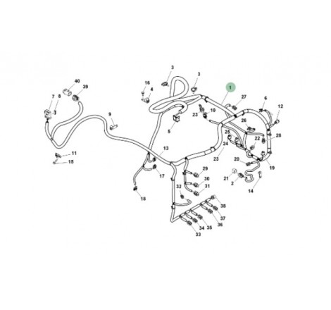 RE330381 Wiązka elektryczna...
