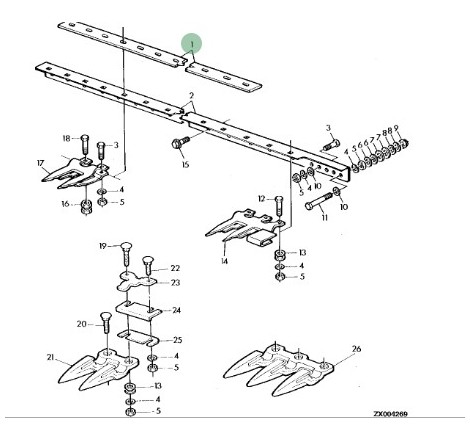 Z48229 Listwa John Deere