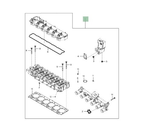 DZ111362 Zestaw uszczelek...